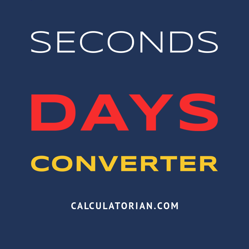 convert-from-seconds-to-days